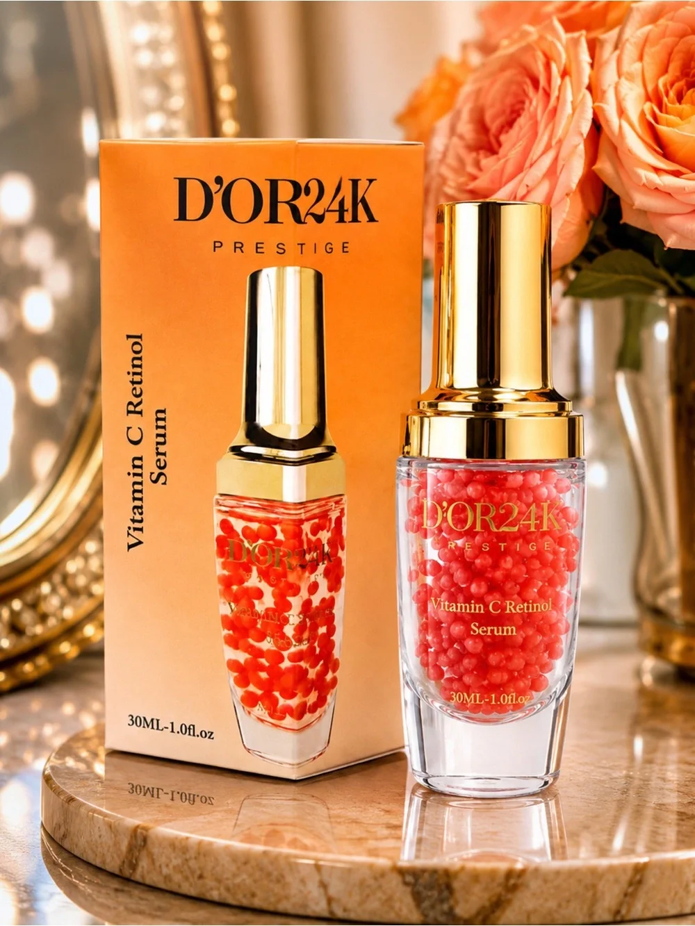 D’OR24K Prestige Vitamin C Retinol Serum Anti-Aging Skincare
